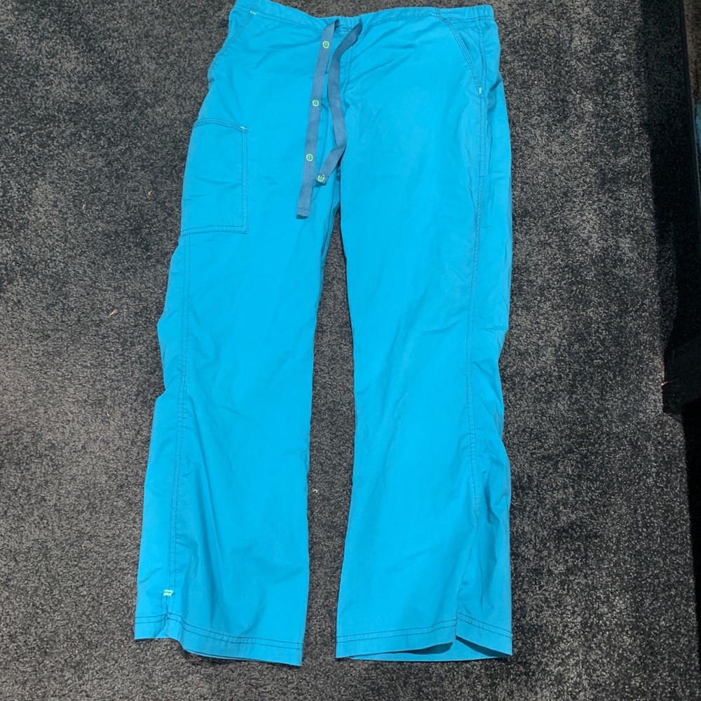 Teal scrub set - top and bottom